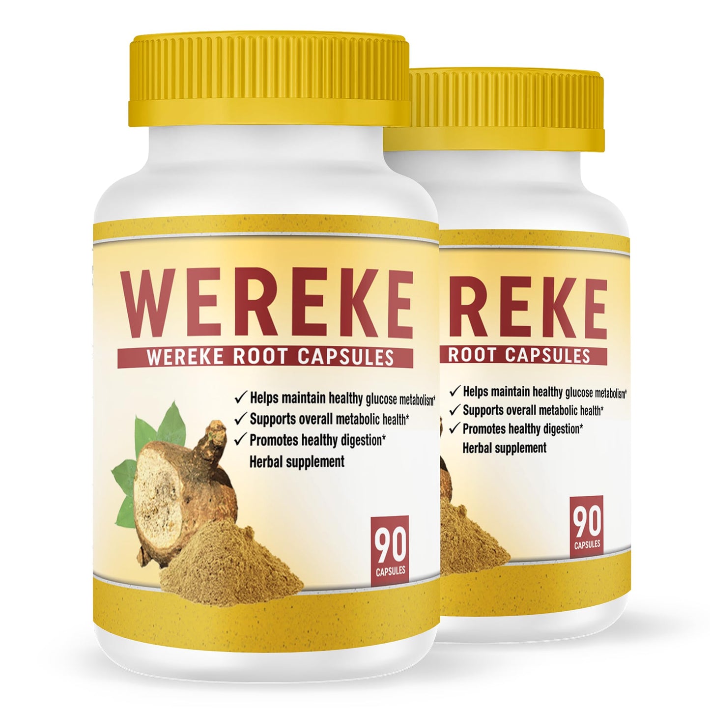 Nutrisalud Products Wereke Root Capsules, 180 Capsules