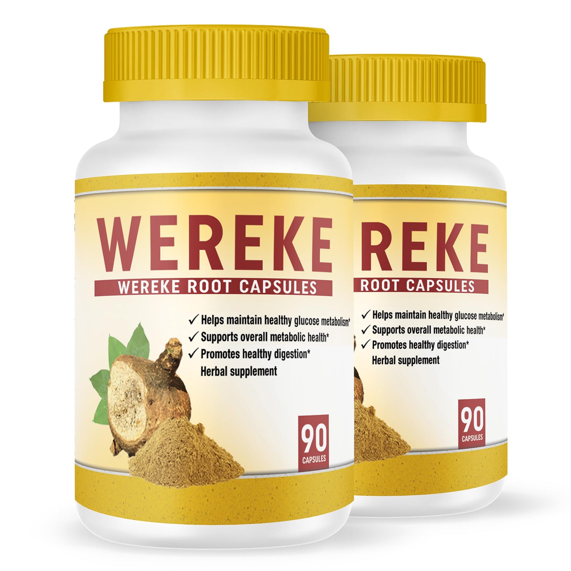 Nutrisalud Products Wereke Root Capsules, 180 Capsules