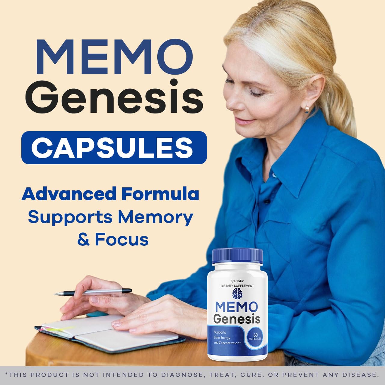 LIVORKA Memo Genesis Capsules, 300 Capsules