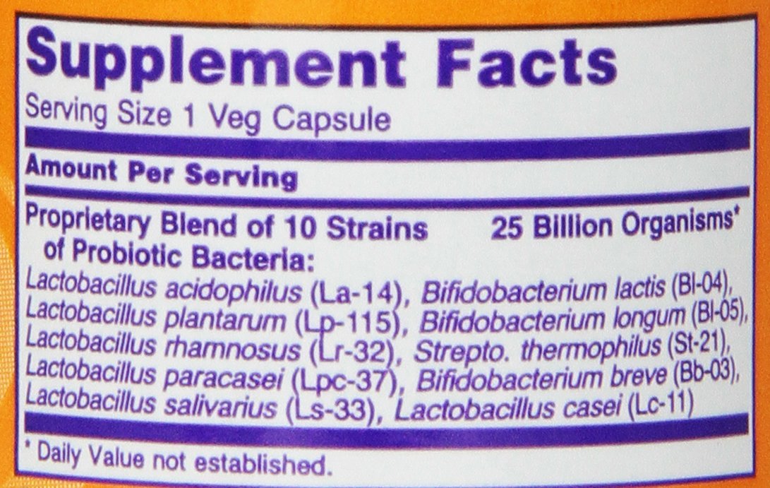 NOW Foods Probiotic 10 Veg Capsules, 150 Capsules