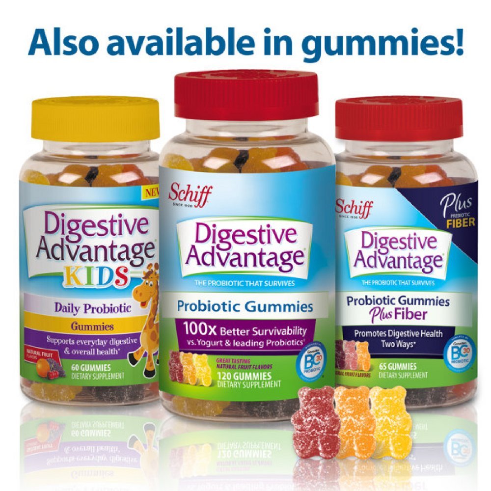 Ganeden Digestive Advantage Daily Probiotic Capsule, 30 Capsules