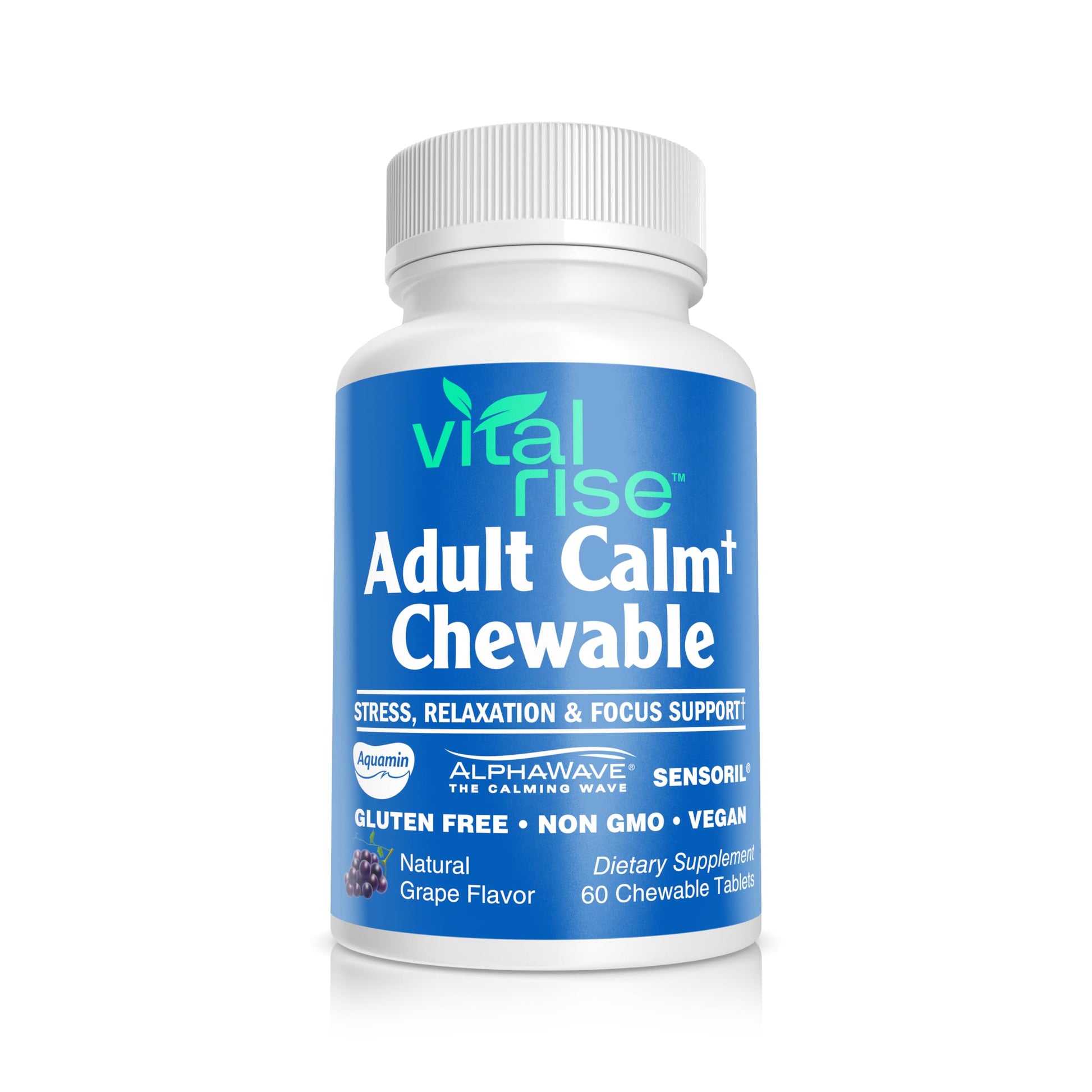 Vital Rise Adult Calm Magnesium Chewables 60 Count