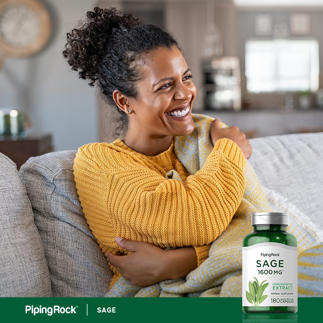 Piping Rock Sage Capsules 180
