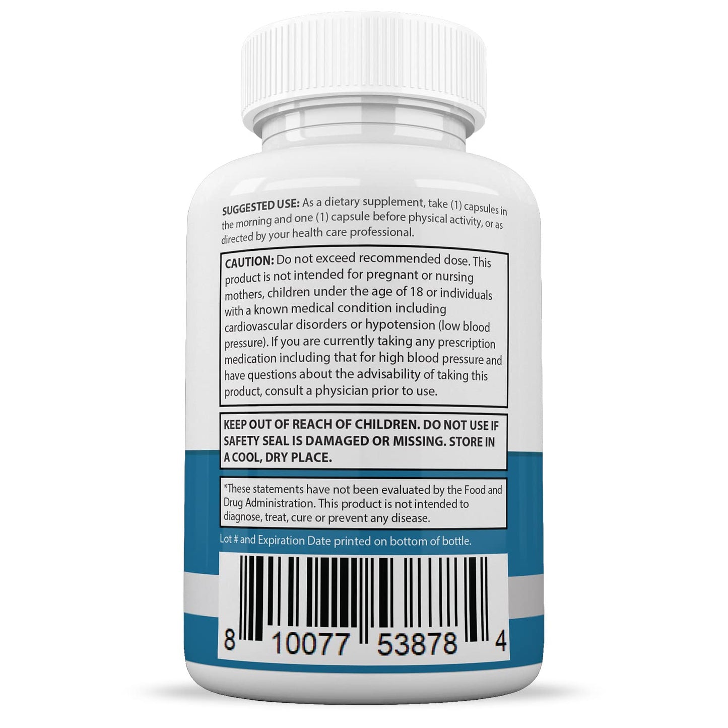 Justified Laboratories Glucotrust Advanced Formula 688mg Supplement Capsules, 180 Count