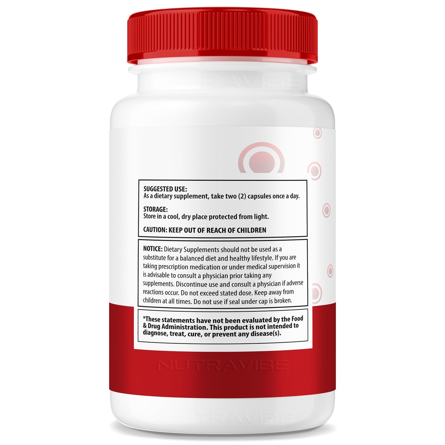 NutraVibe Glycowan Blood Support Capsules, 180 Capsules