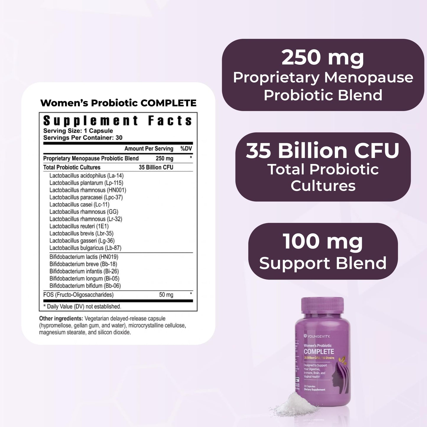Youngevity Hope Bundle – Menopause & Cellular Health Support System, Powder, 17-Count