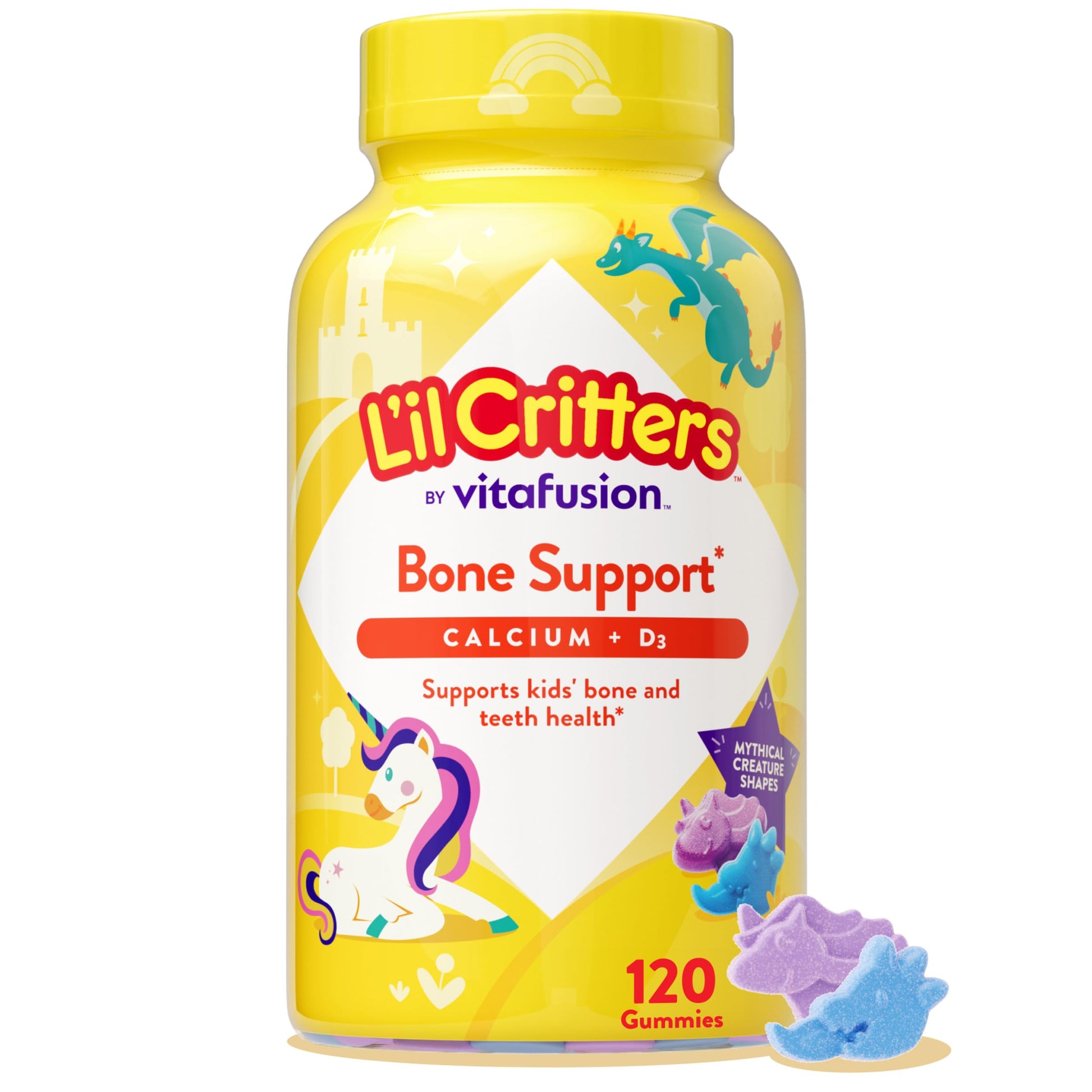 Lil Critters Bone Support Gummy 120 Gummies