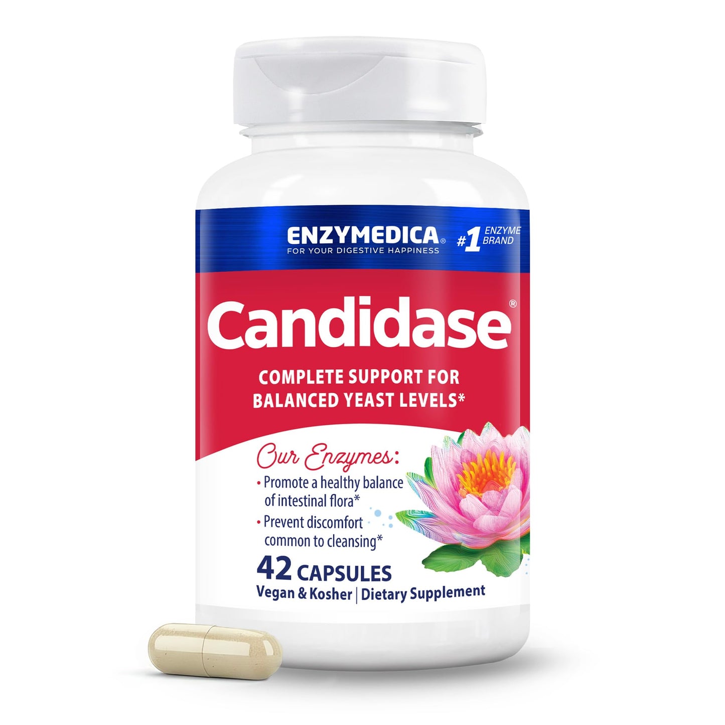 Enzymedica Candidase Capsule, 1 Count