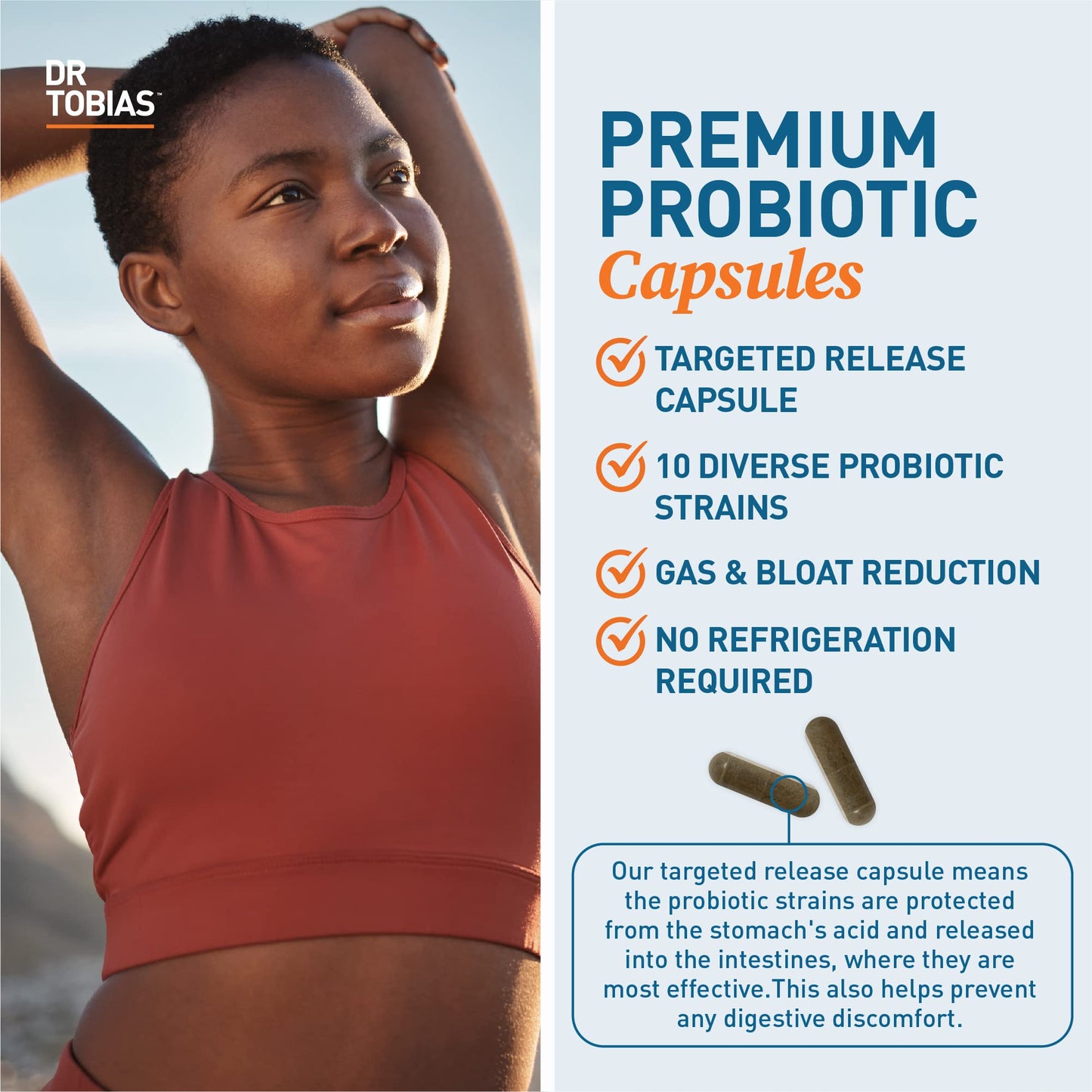 Dr. Tobias Probiotics 30 Billion CFU Capsule 60