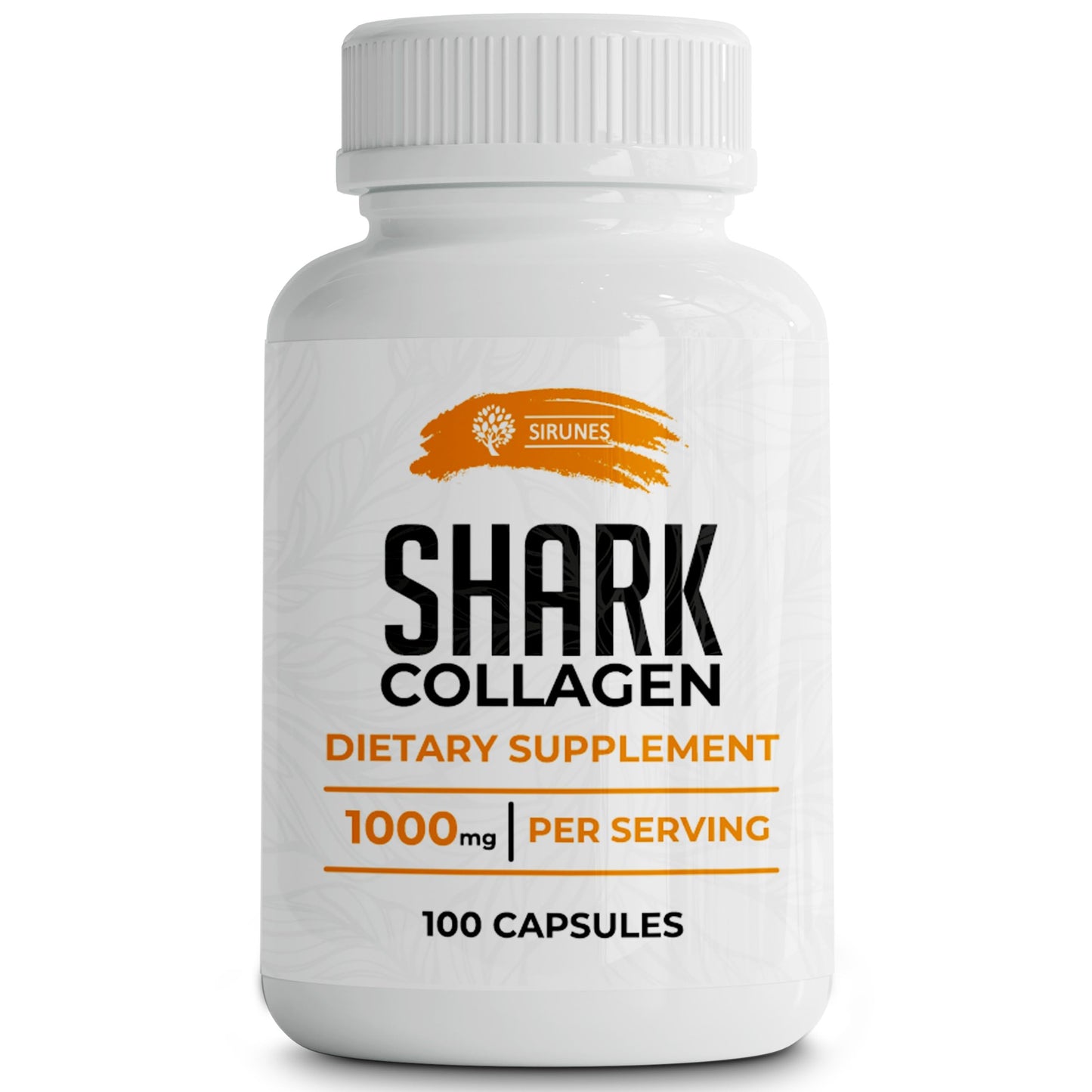 SIRUNES Fish Collagen Peptides 100 Capsules