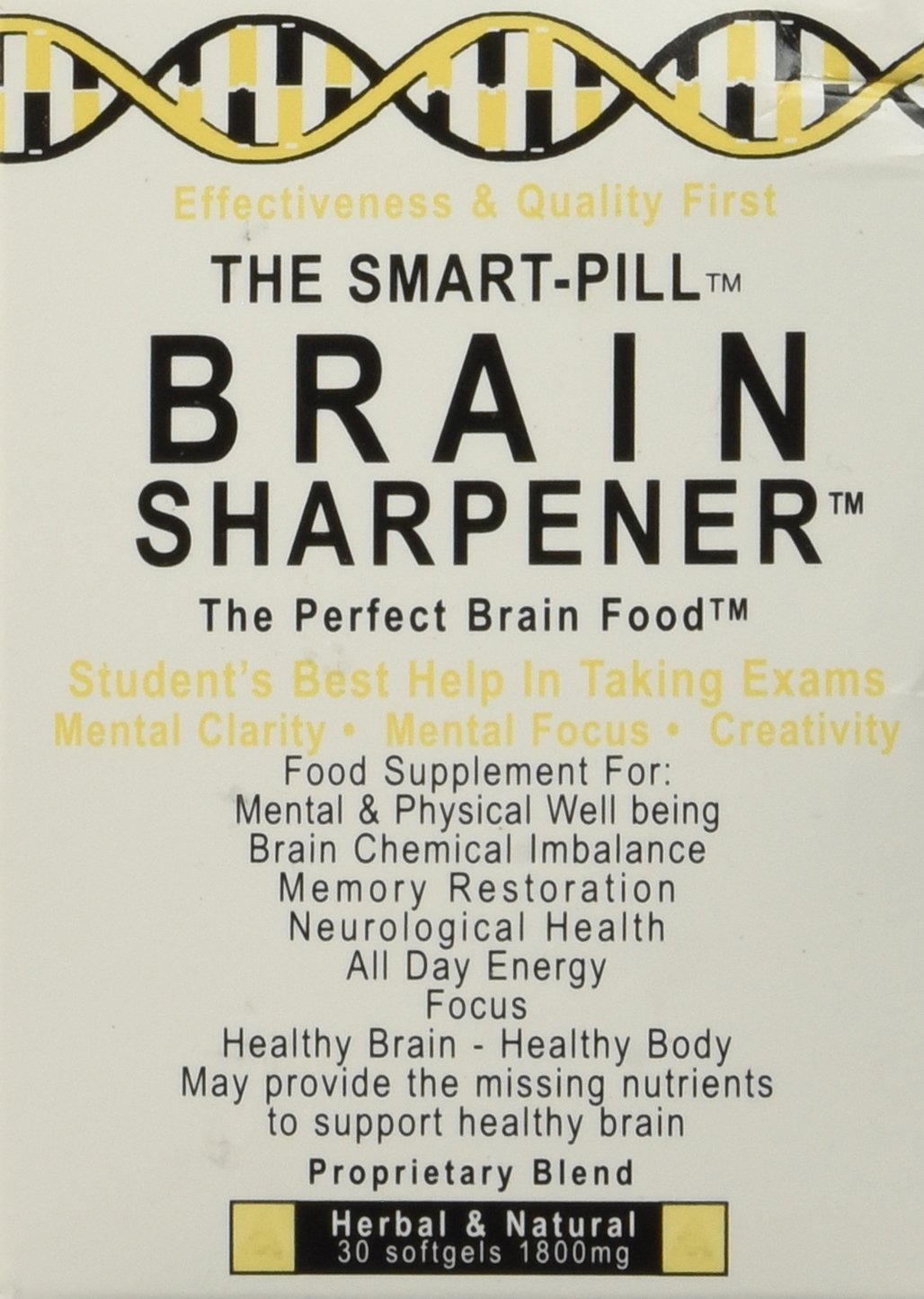 The Smart Pill Brain Sharpener Capsule 30 Count
