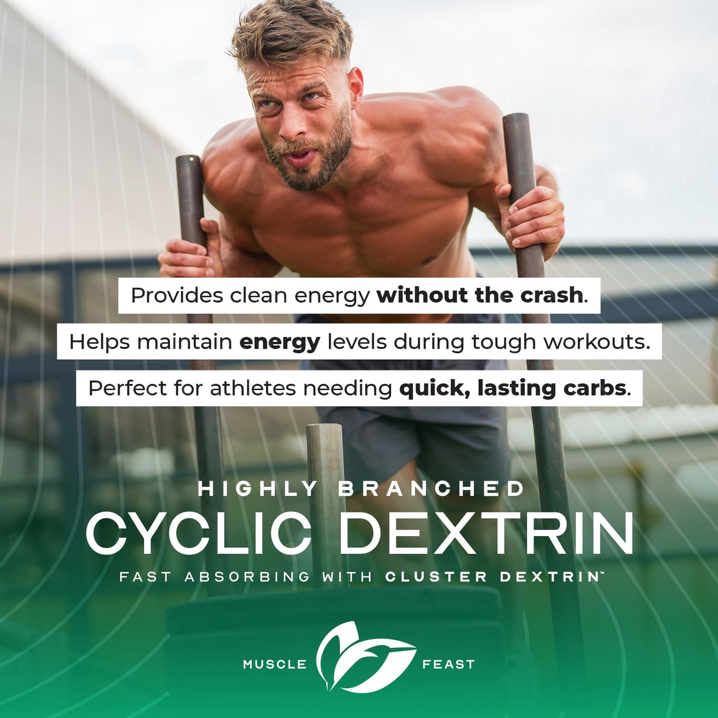 Muscle Feast Highly Branched Cyclic Dextrin Powder 80 Servings