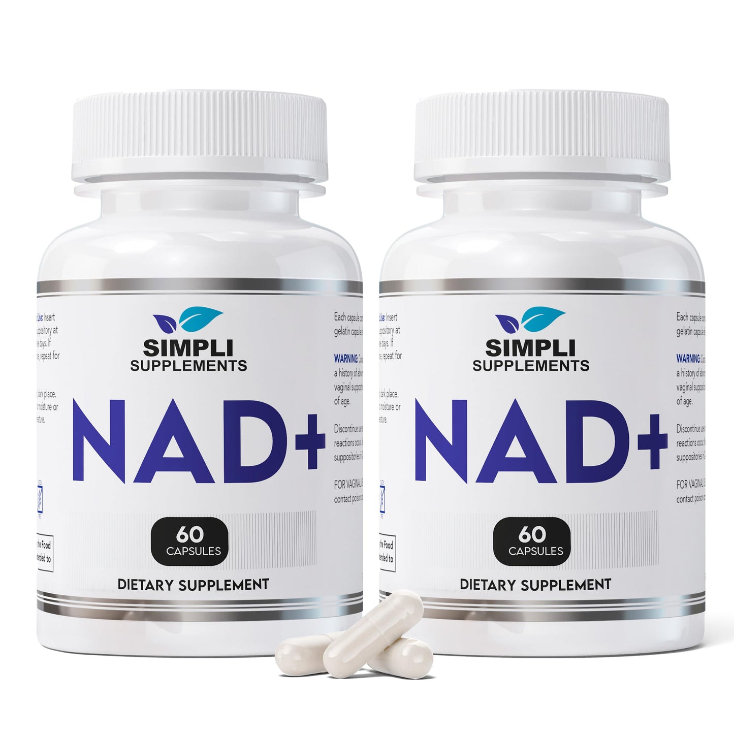 Simpli Supplements NAD Supplement for Anti-Aging and Cell Regeneration Capsule 120 Capsules