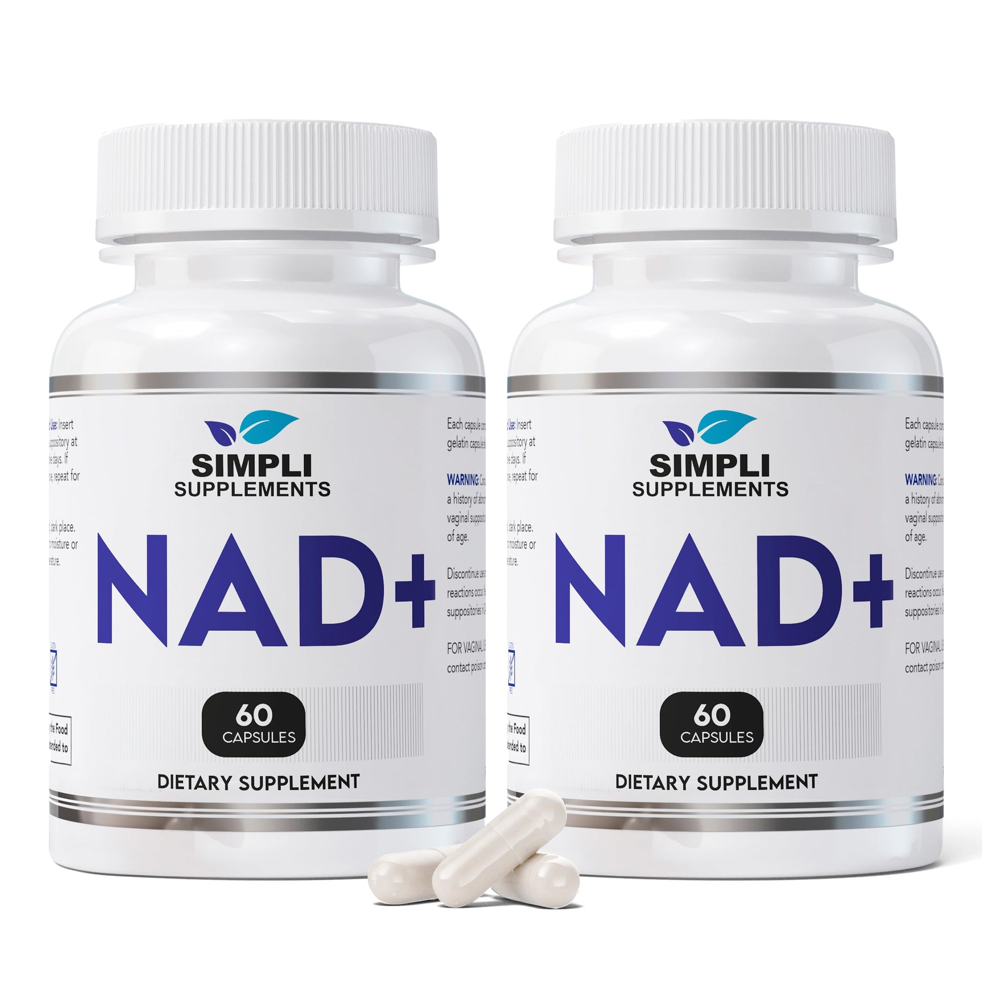 Simpli Supplements NAD Supplement for Anti-Aging and Cell Regeneration Capsule 120 Capsules