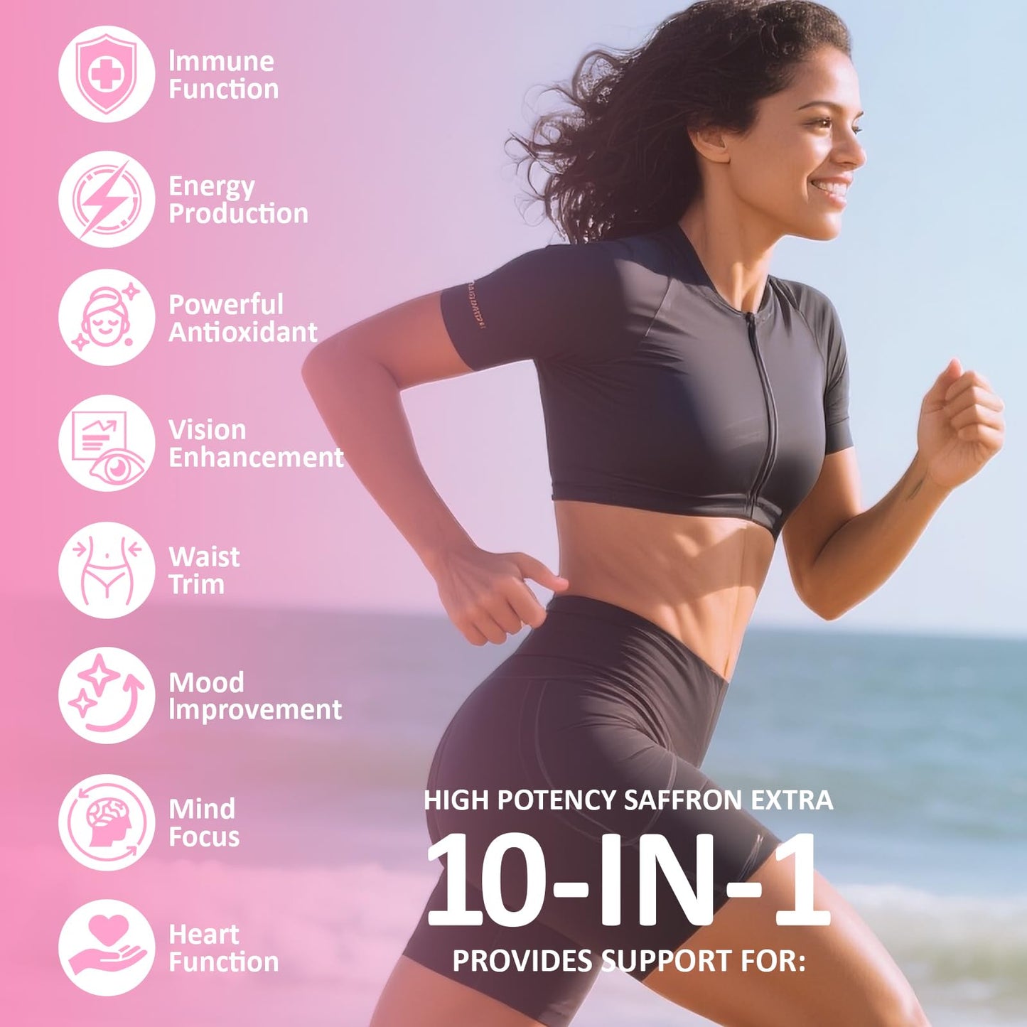 RimTuku Saffron Extract - Organic Saffron Supplements for Women and Men, 177mg, Minimum 10% Crocins for Mood & Energy, Vision & Heart Support, 120 Capsules