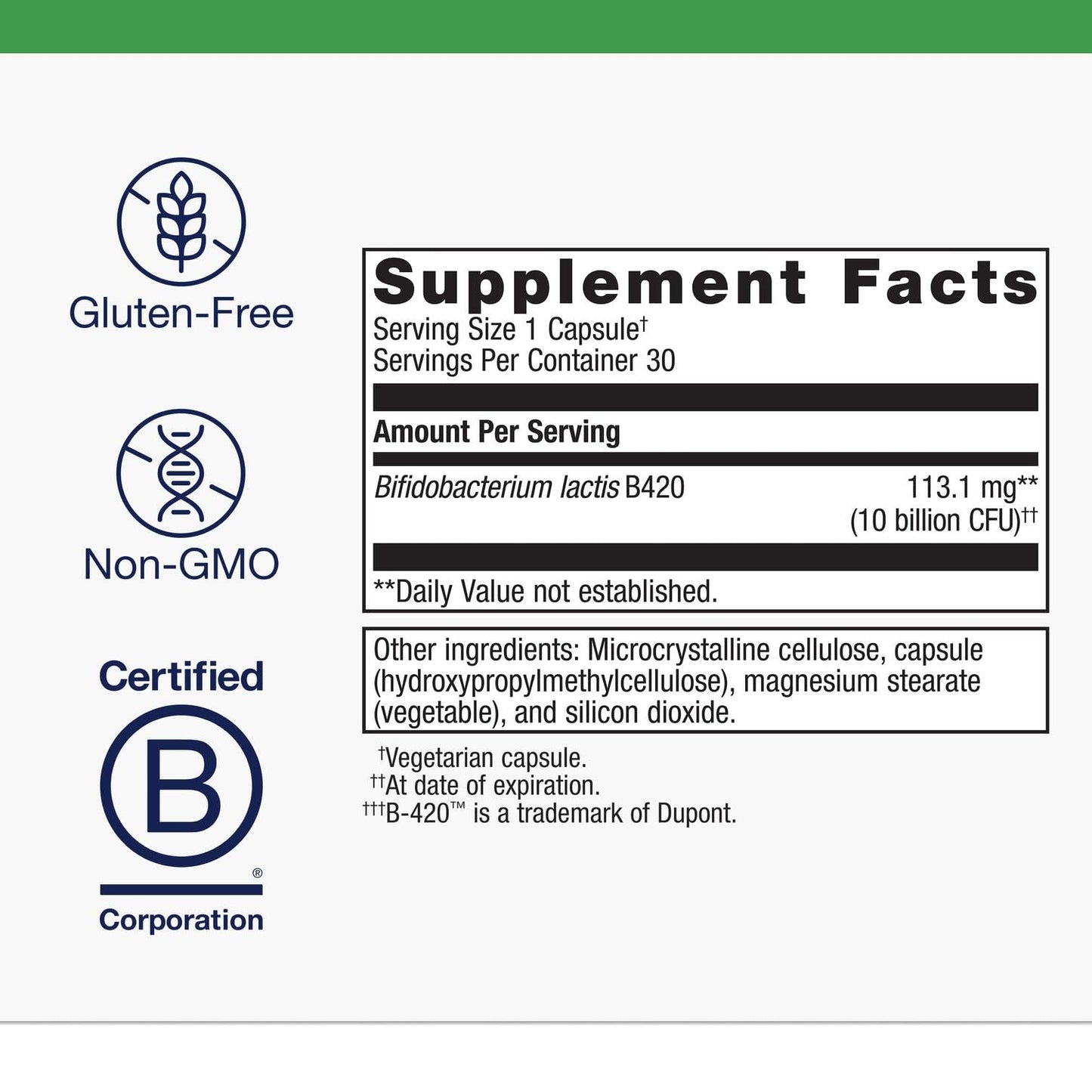 Metagenics UltraFlora Control Probiotic Supplement Capsule, 30 Capsules