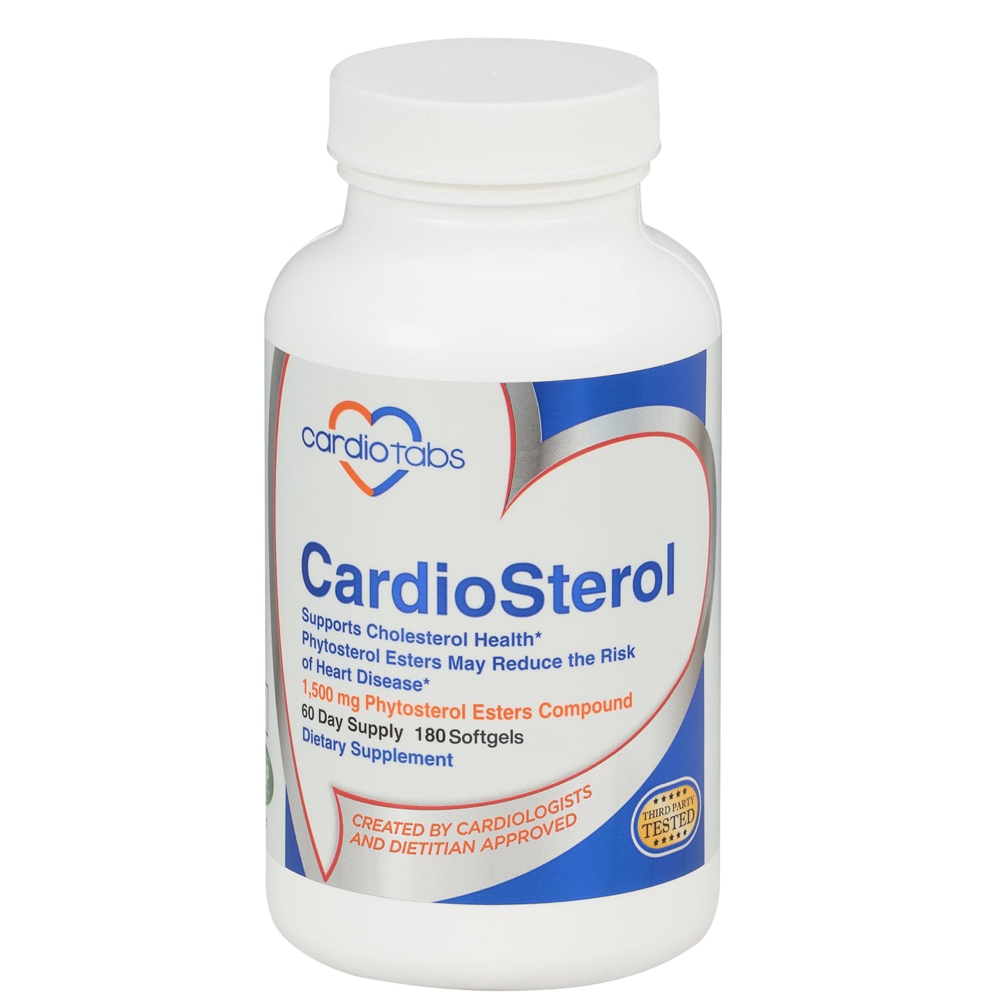 CardioTabs CardioSterol Softgels 180