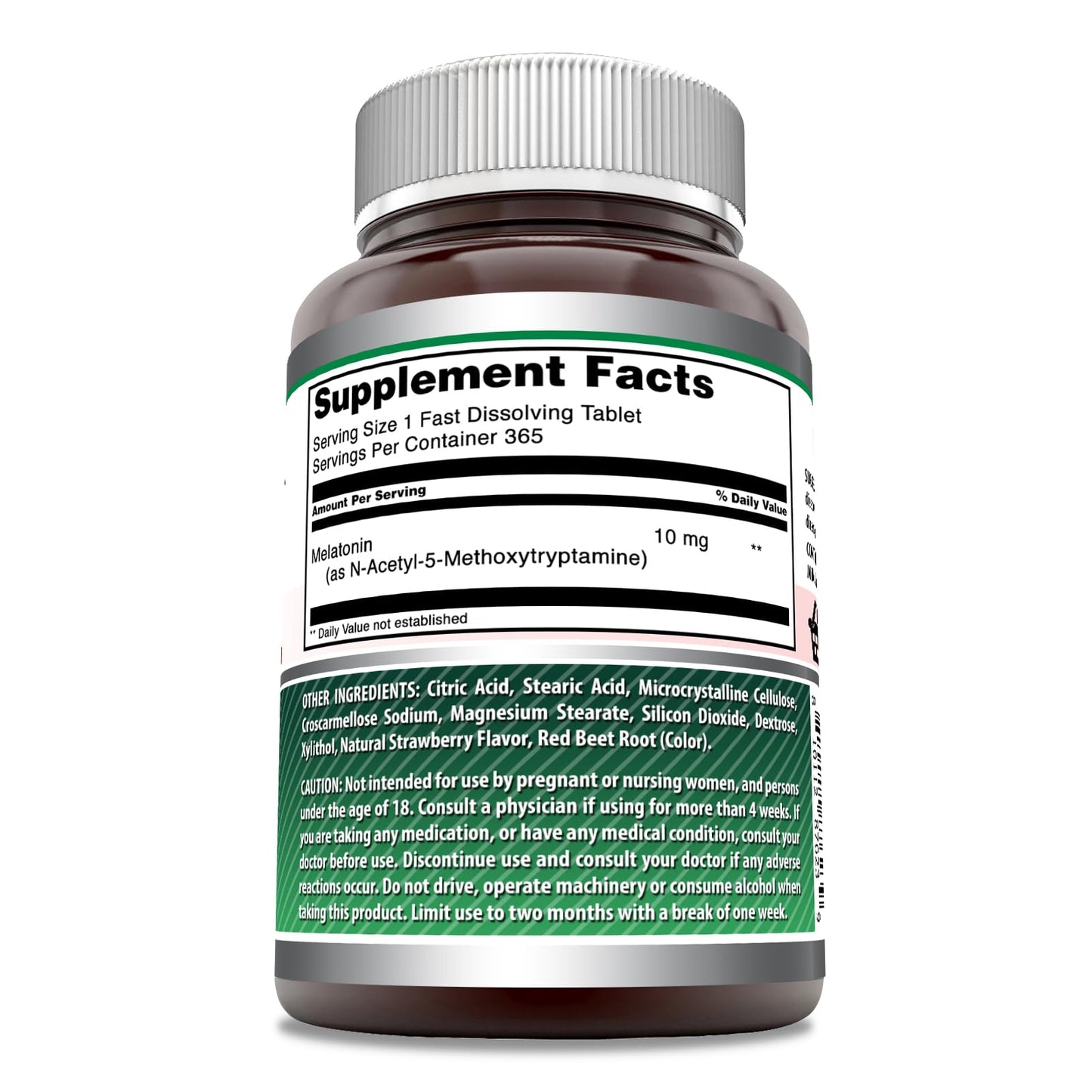 Amazing Nutrition Melatonin 10 mg Tablet, 1 Count