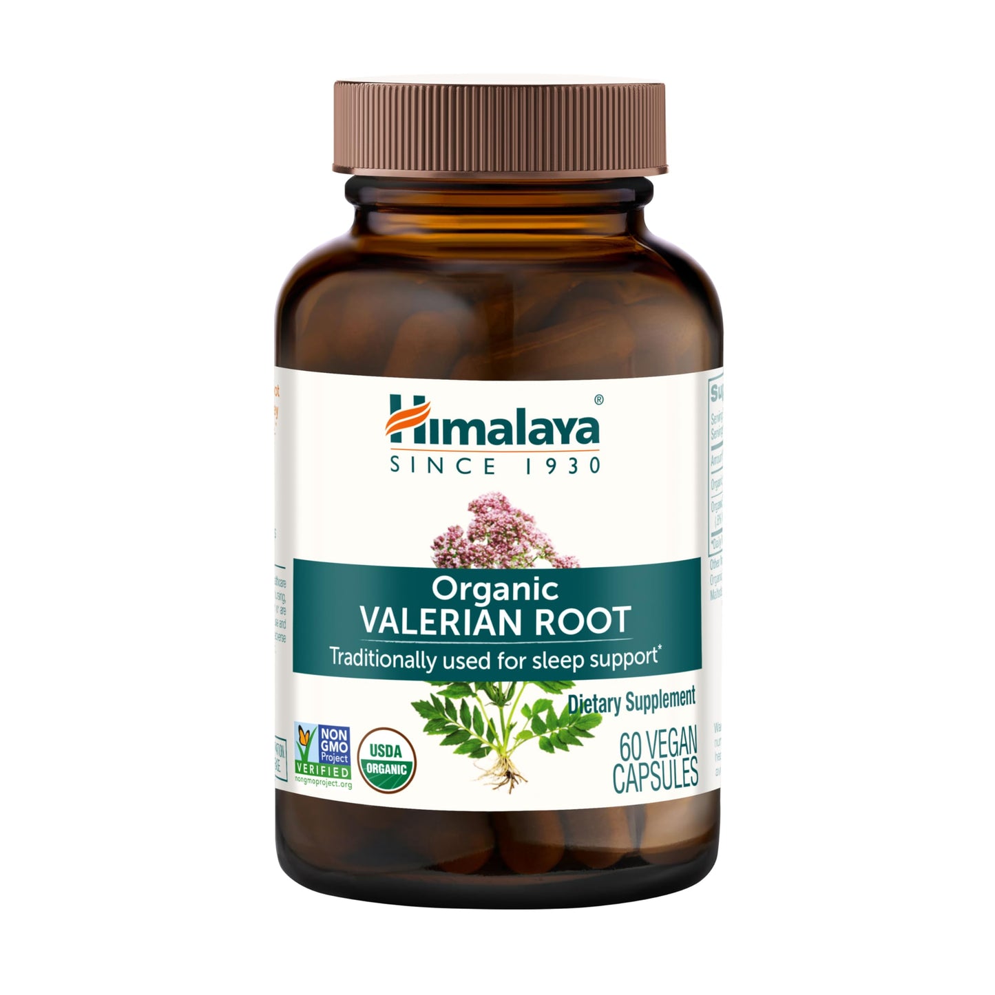 Himalaya Organic Valerian Root Capsule, 60 Capsules
