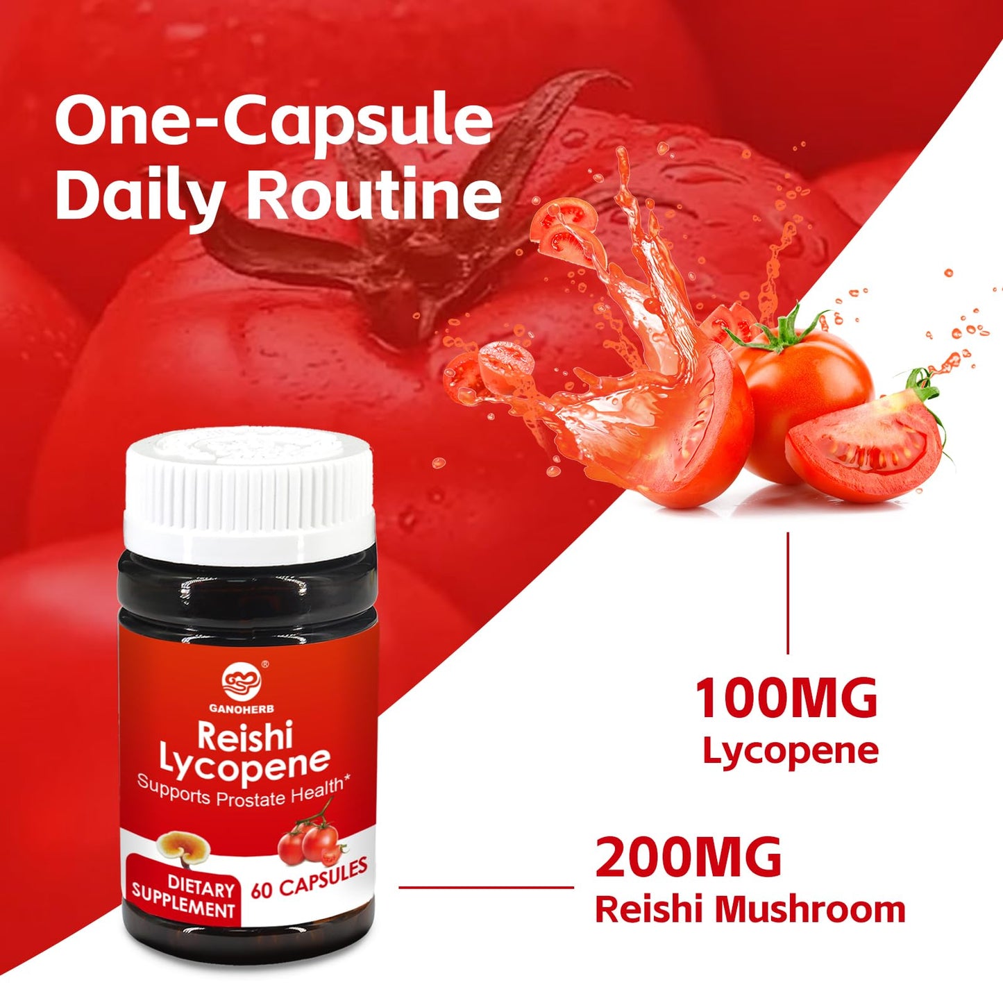 GANOHERB Lycopene Capsule 60 Capsules