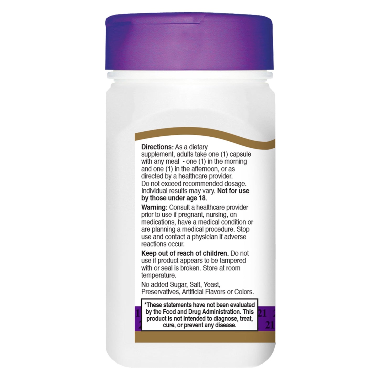 21st Century DHEA 25 mg Capsules, 180 Capsules