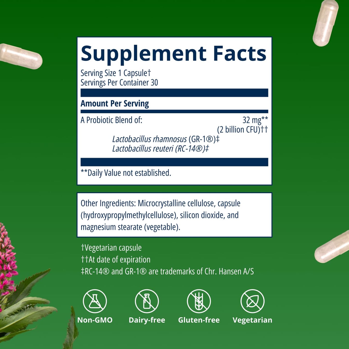 Metagenics UltraFlora Women’s Probiotic 30 Capsules