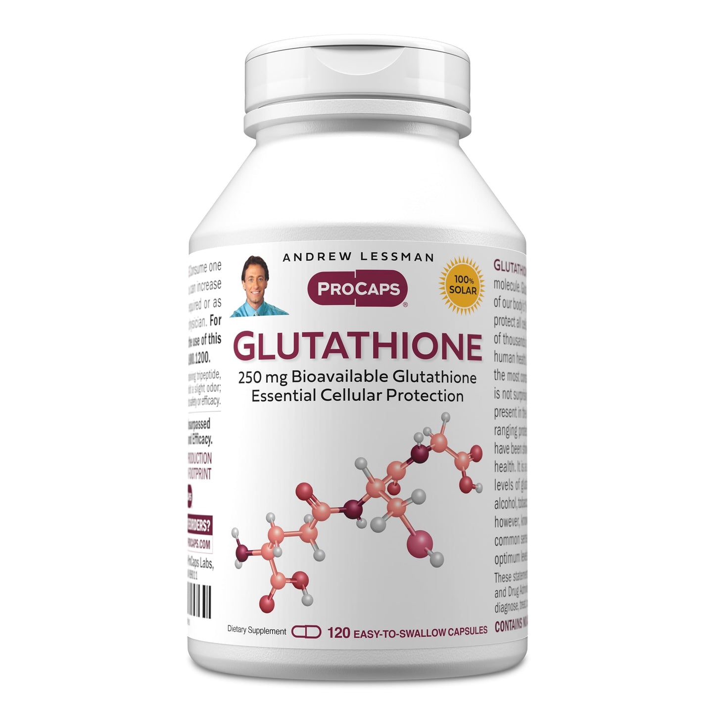 ANDREW LESSMAN Glutathione 250 mg 120 Capsules