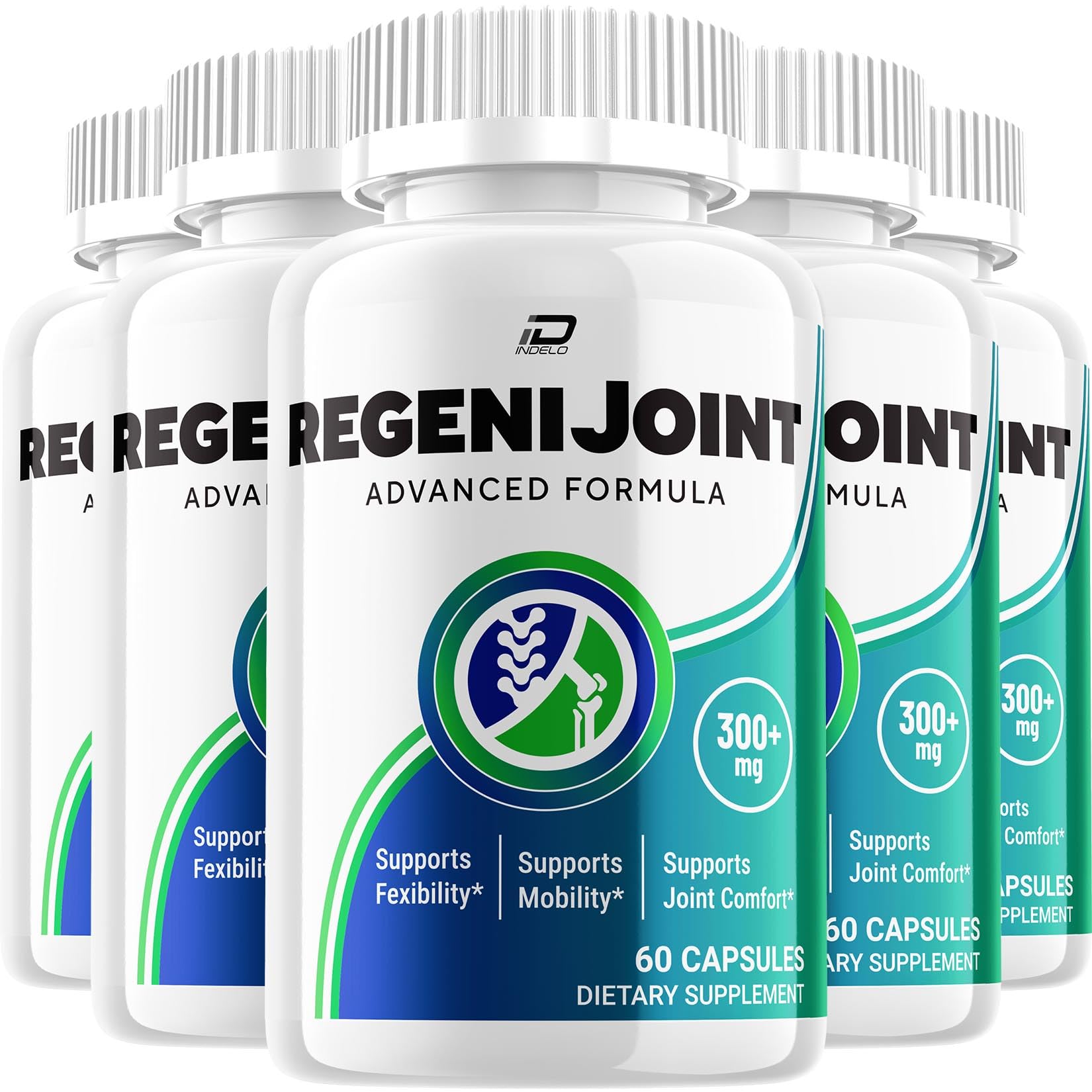 Indelo RegeniJoint Joint Support Capsule, 300 Capsules