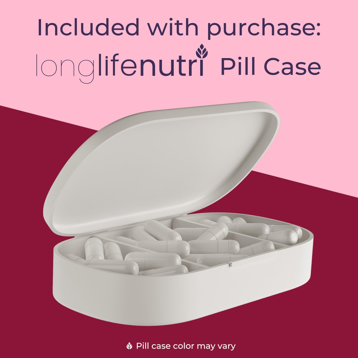 LongLifeNutri Horse Chestnut Extract 500mg Capsules, 180 Count