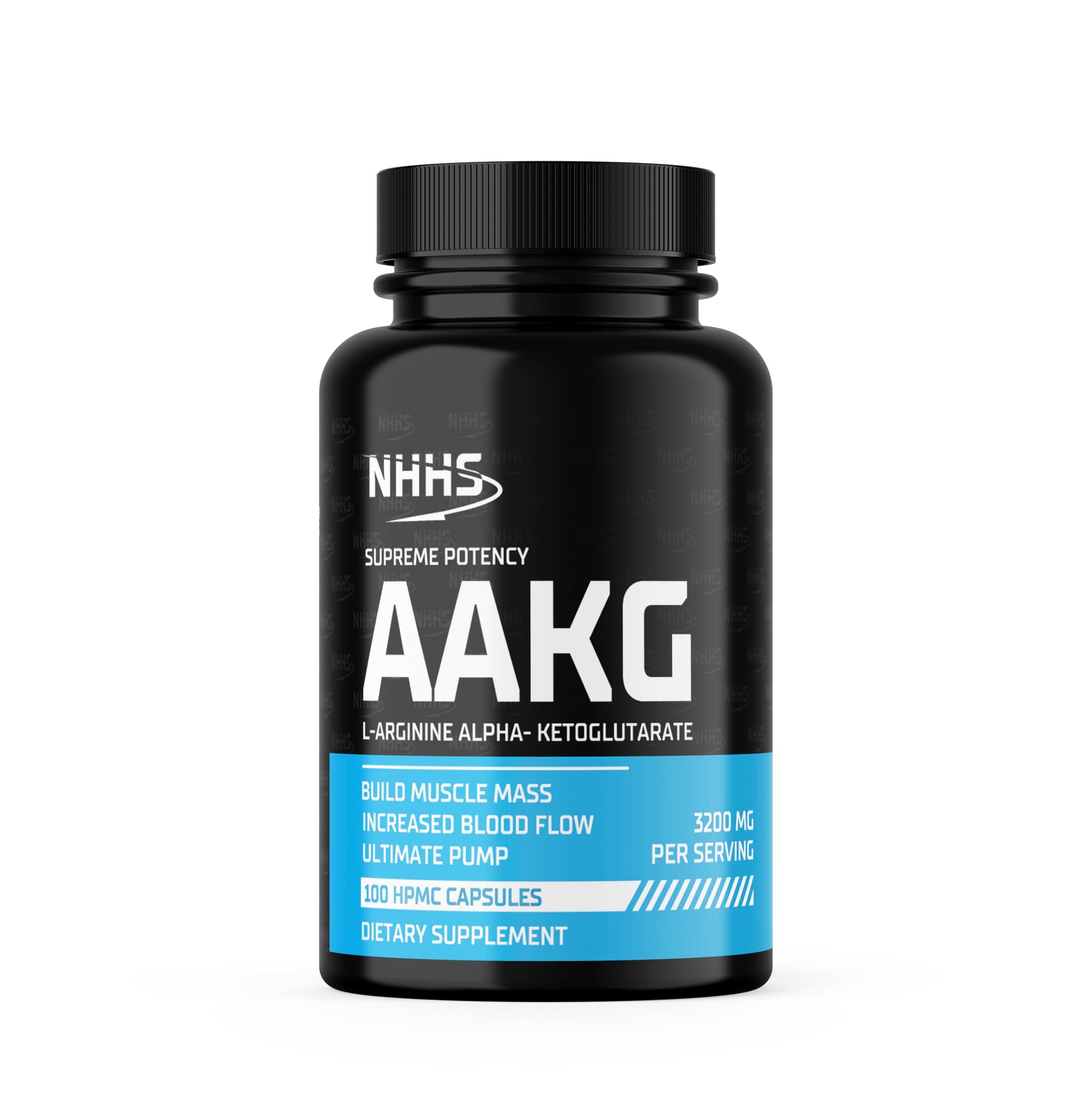 NHHS Supreme Potency L-Arginine AAKG 3200mg 100 Capsules