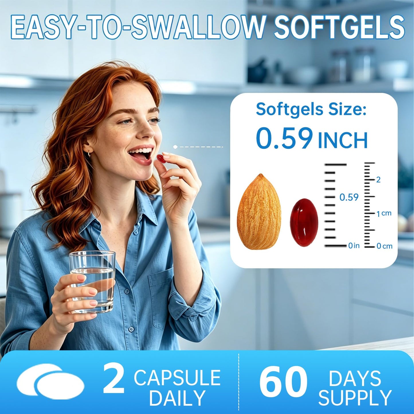 Tulvex Astaxanthin 24mg Softgels, 120 Count