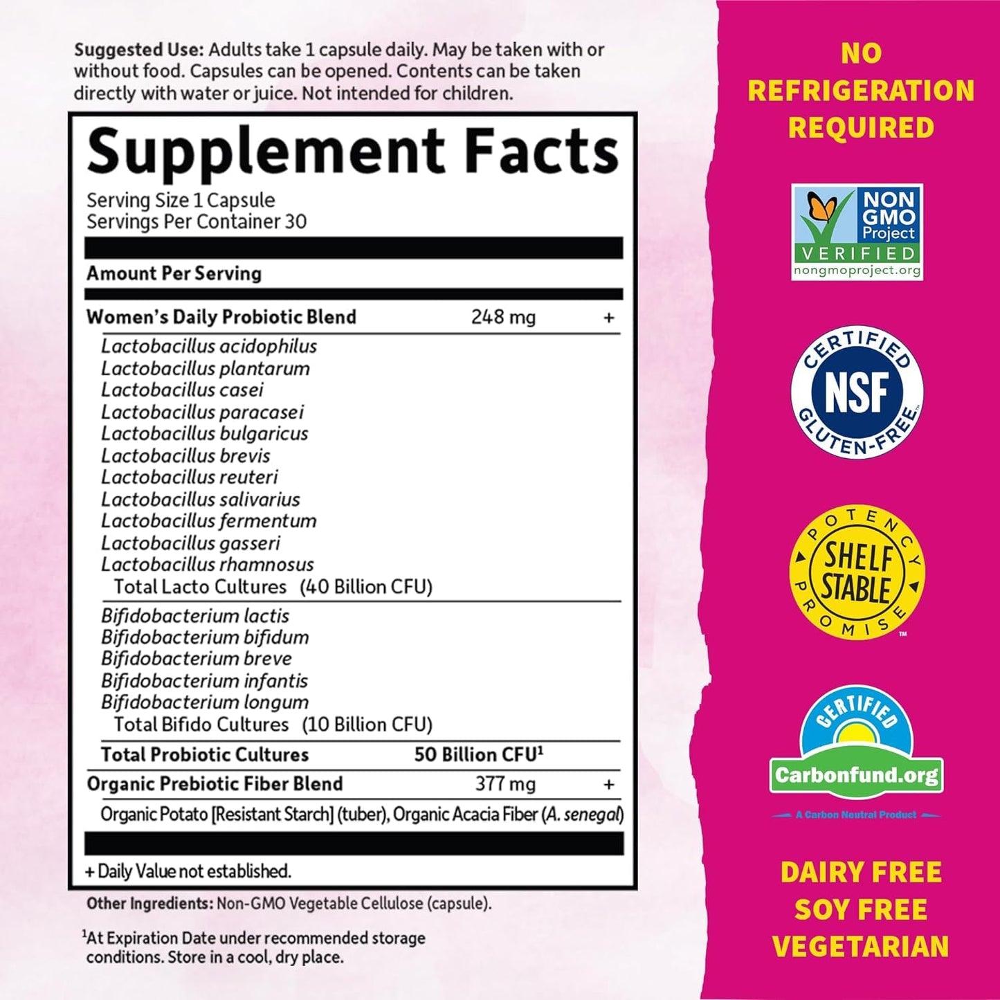 Garden of Life Organics Extra Strength Turmeric 120 Tablets (100Mg Curcumin) & Dr. Formulated Women's Probiotics, 50 Billion, 30 Capsules