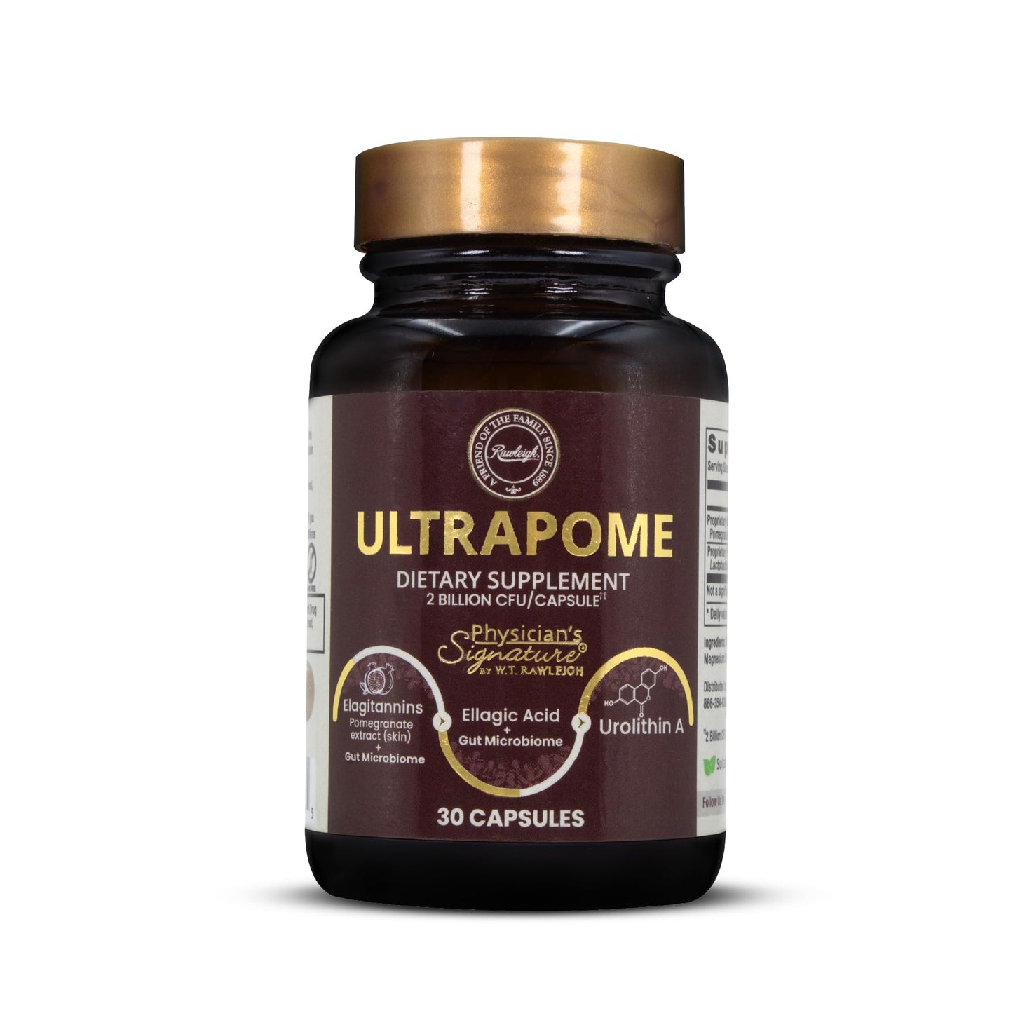 Rawleigh Ultrapome Natural Urolithin A Support Capsules 30 Count