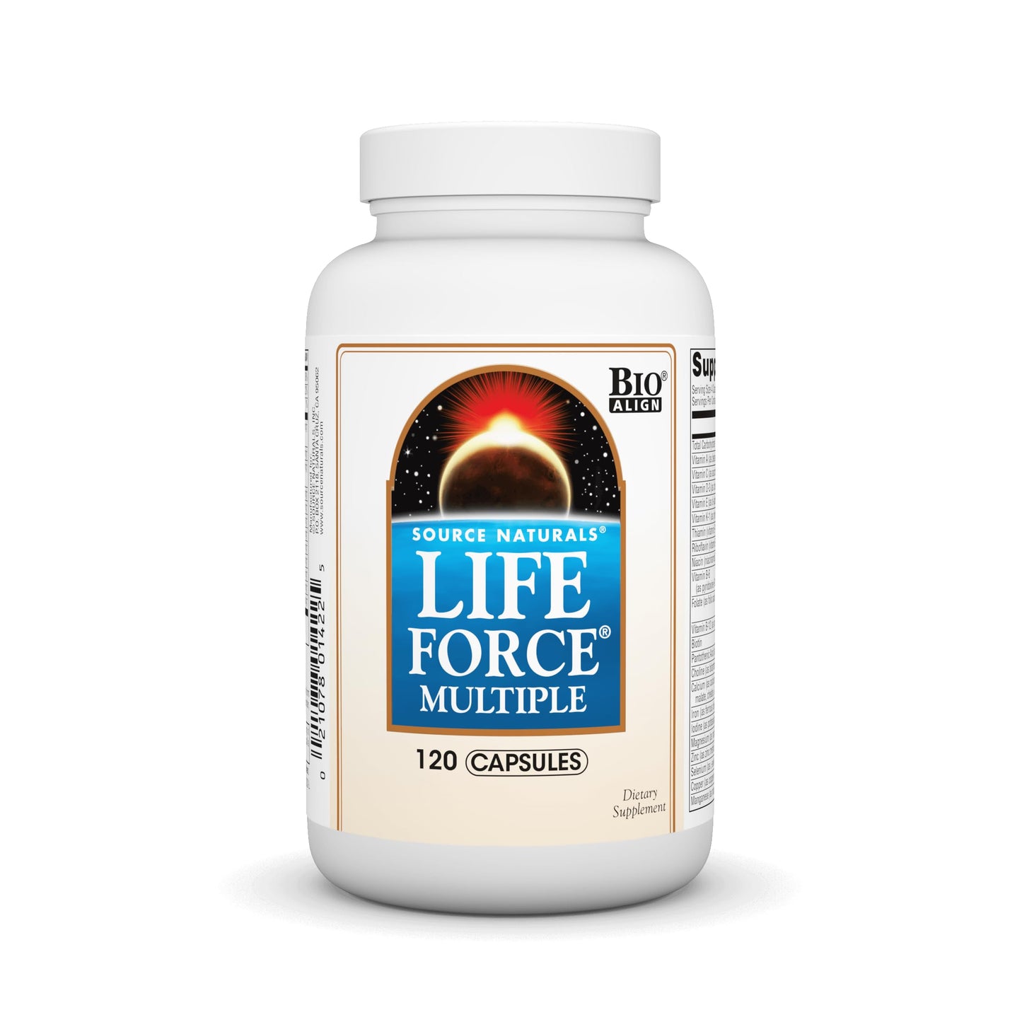 Source Naturals Life Force Multiple Daily Multivitamin 120 Capsules