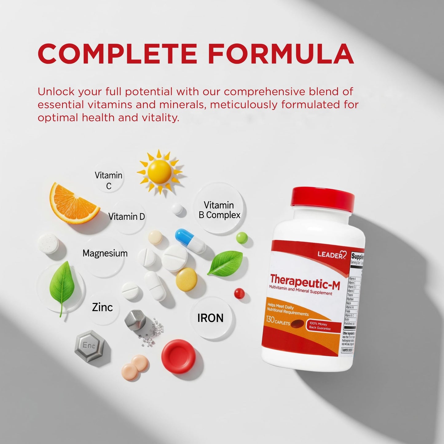 Leader Therapeutic-Multi-Mineral Capsules 260