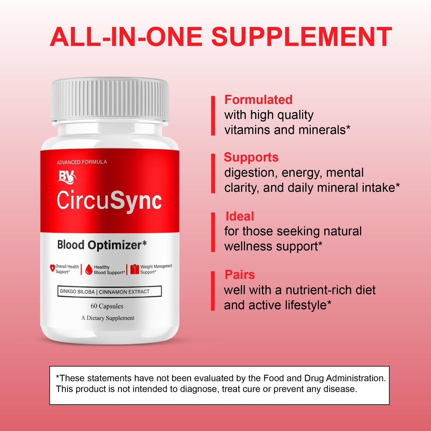 BLUE VIBE Circusync Capsules 120 Capsules