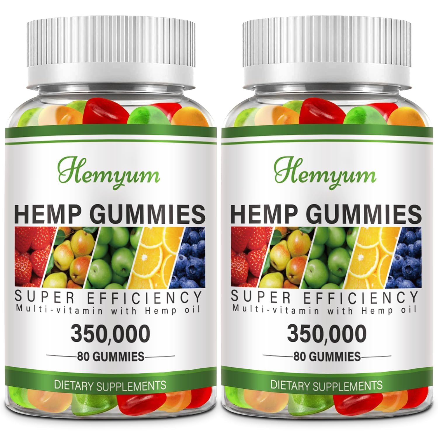 Hemyum Hemp Gummies 160 Count