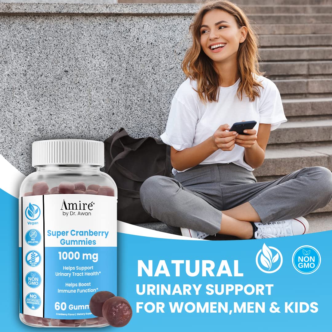 Amire Super Cranberry Gummies, 240 Gummies