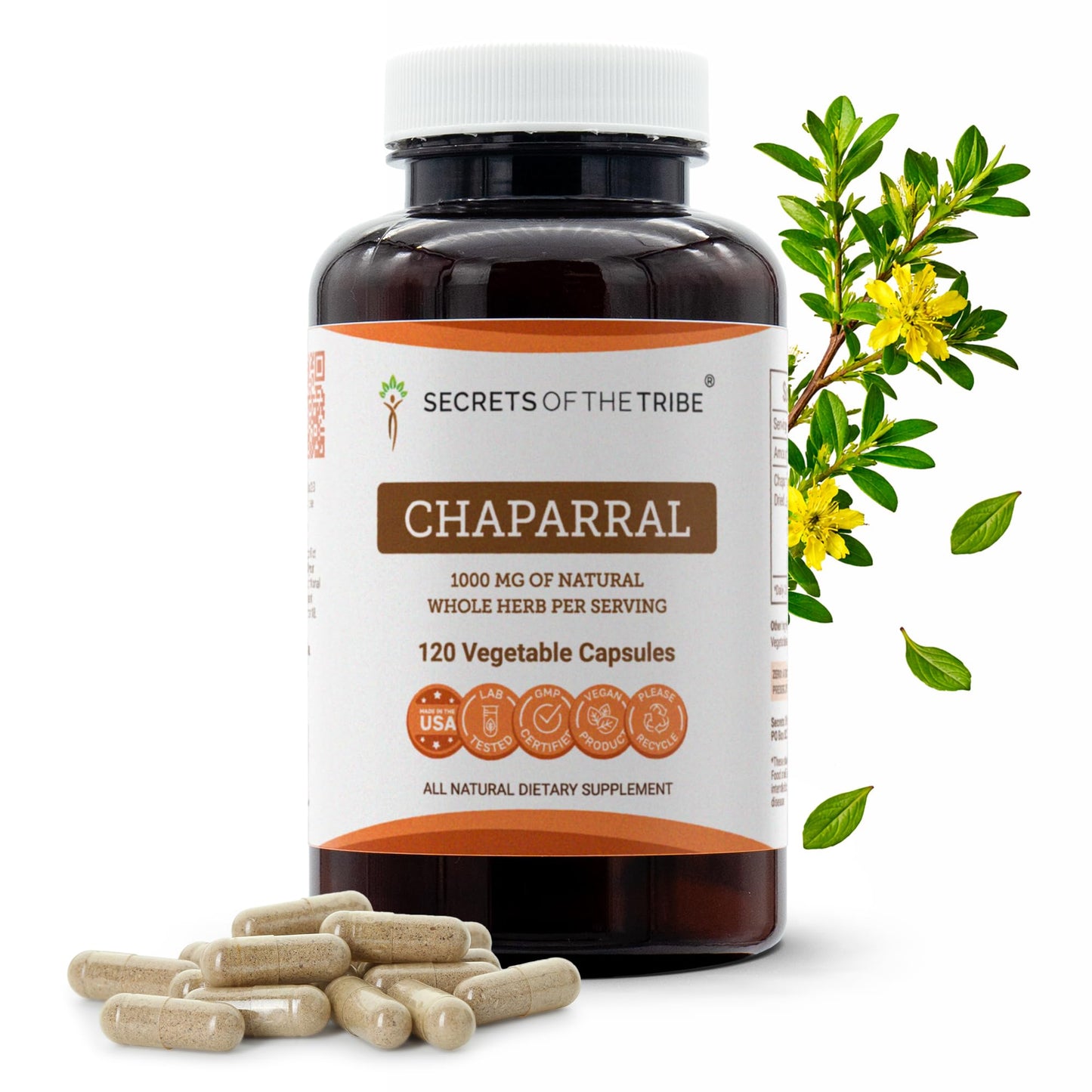 Secrets of the Tribe Chaparral 120 Capsules