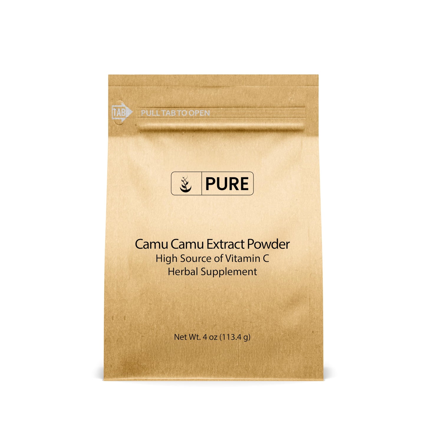 PURE ORIGINAL INGREDIENTS Camu Camu Powder, Source of Vitamin C, Brazilian Superfood, 4 Ounce