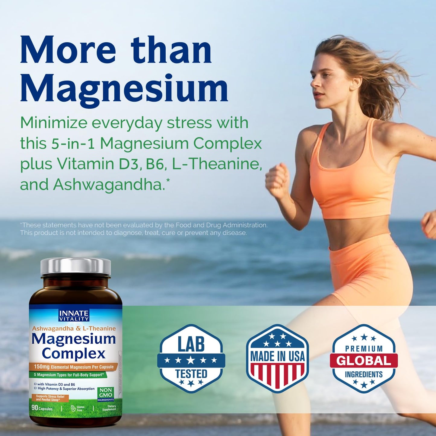 Innate Vitality Magnesium Complex Capsules 90 Count