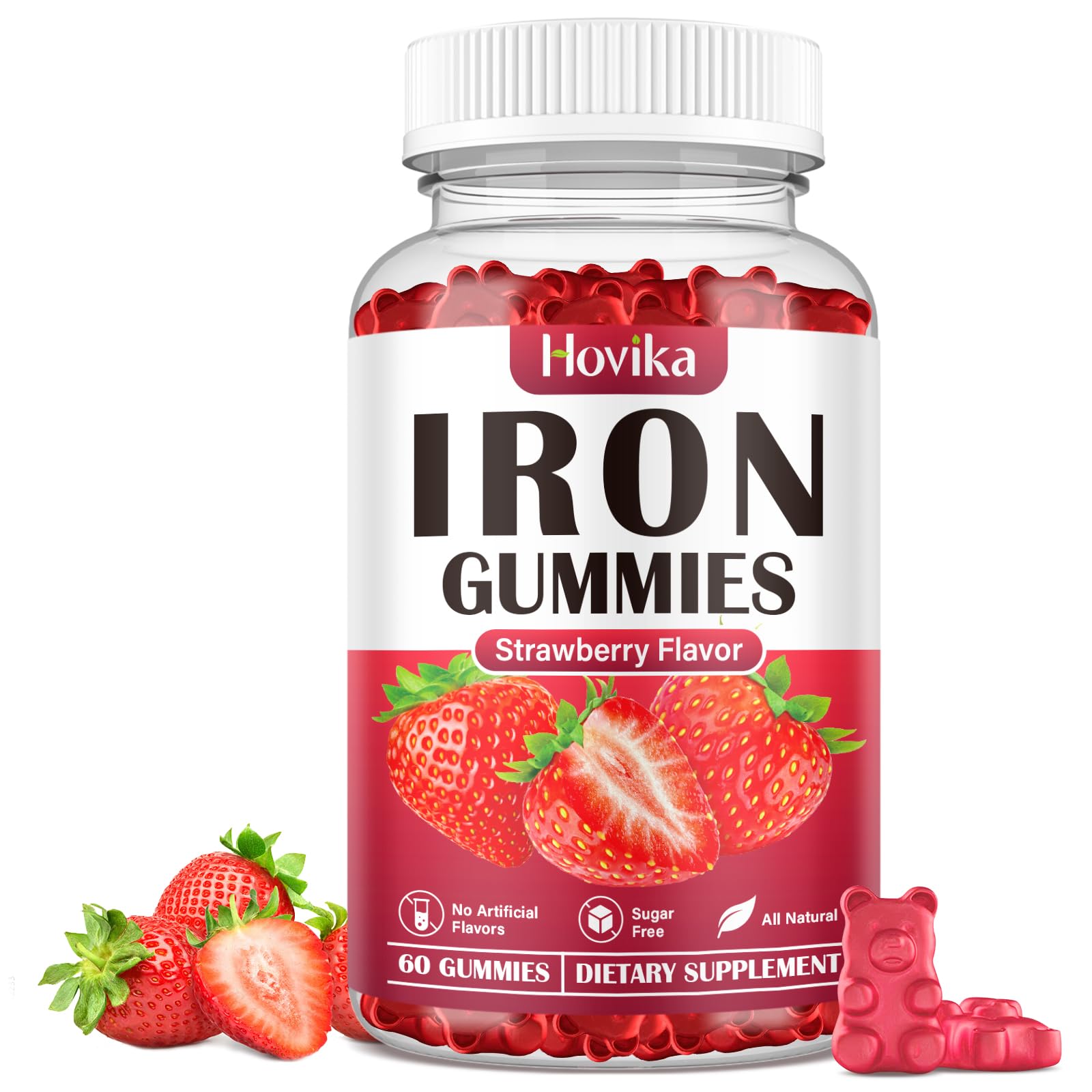Hovika Iron Gummies 60 Gummies