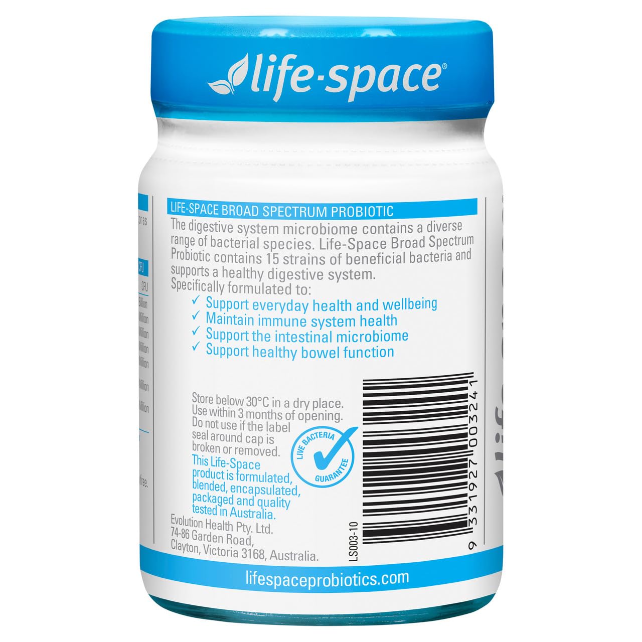 Life-Space Broad Spectrum Probiotic Capsules 60 Count
