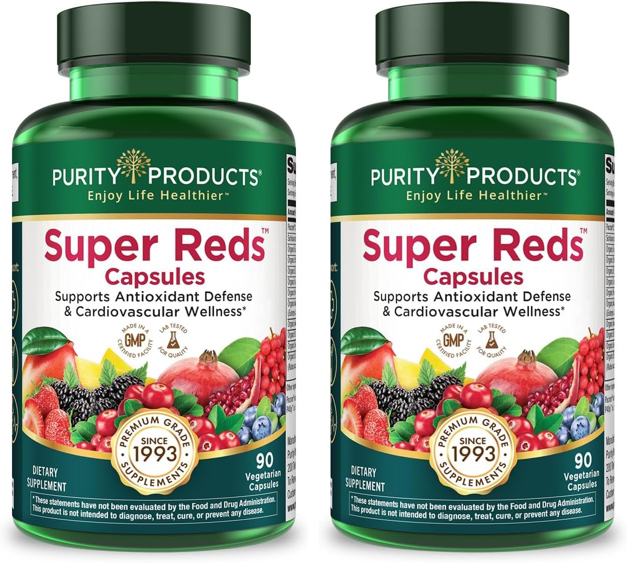 Purity Products Super Reds Capsules 180 Capsules