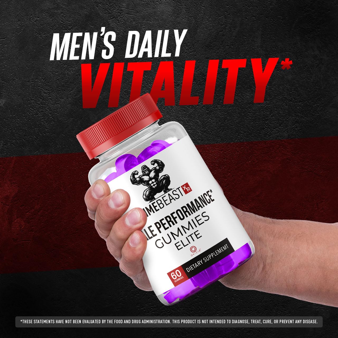 OVICIA PrimeBeast XR Gummies 120 Gummies