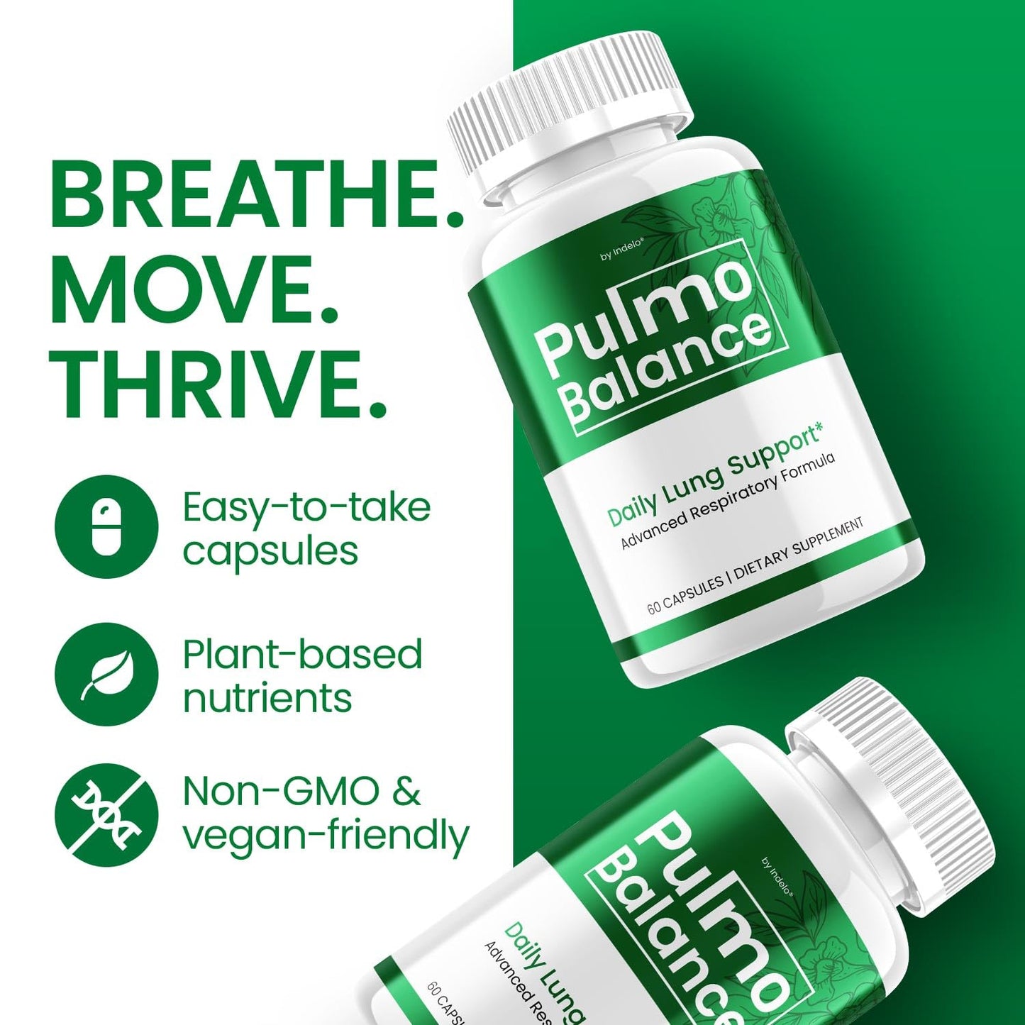 Indelo Pulmo Balance Capsules 120 Capsules