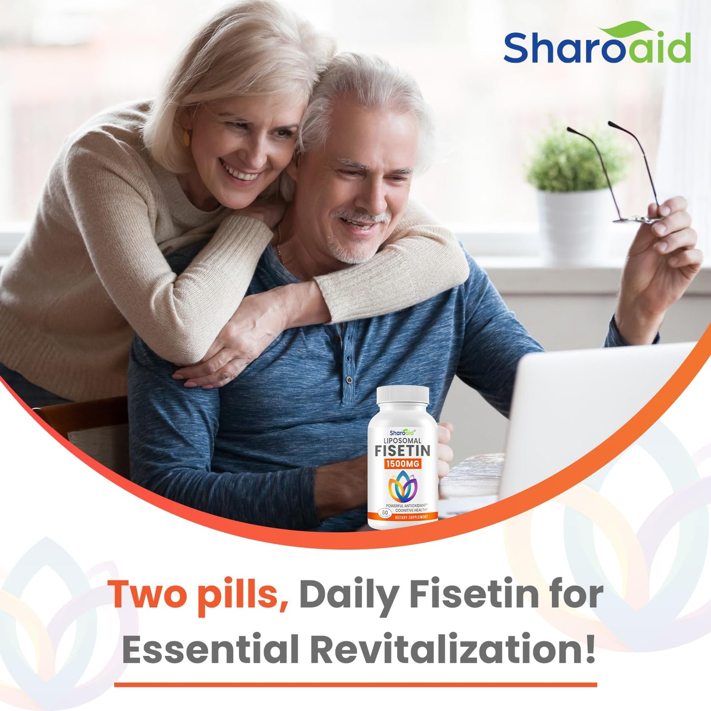 Sharoaid 1500mg Fisetin Softgels 120