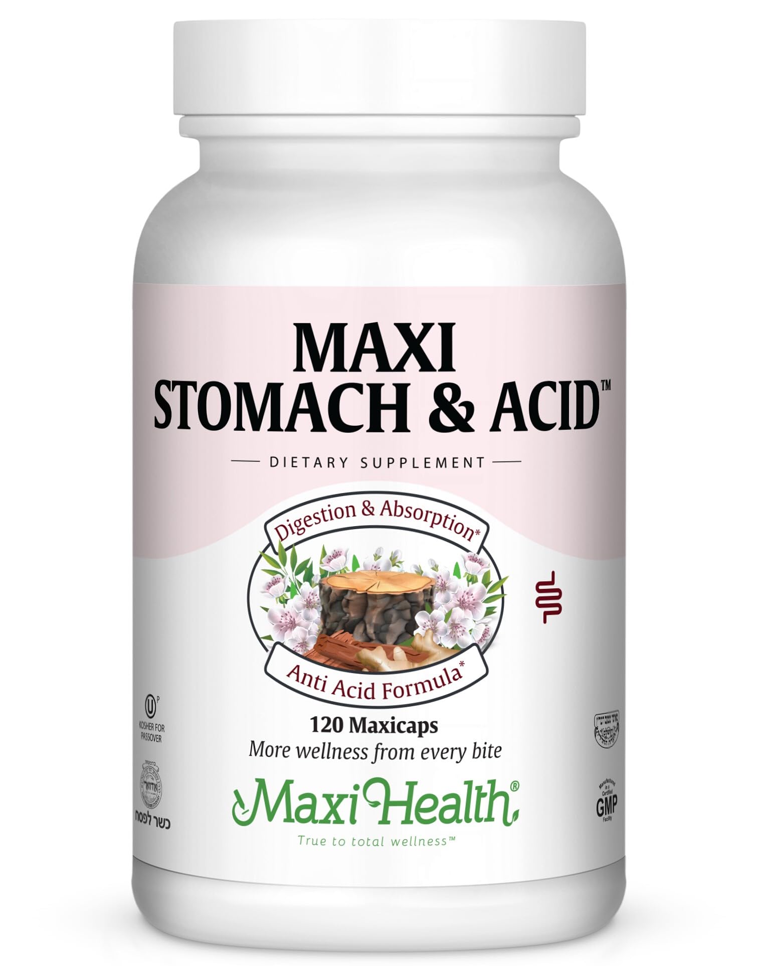 Maxi Health Stomach Soothe Capsules, 120 Count