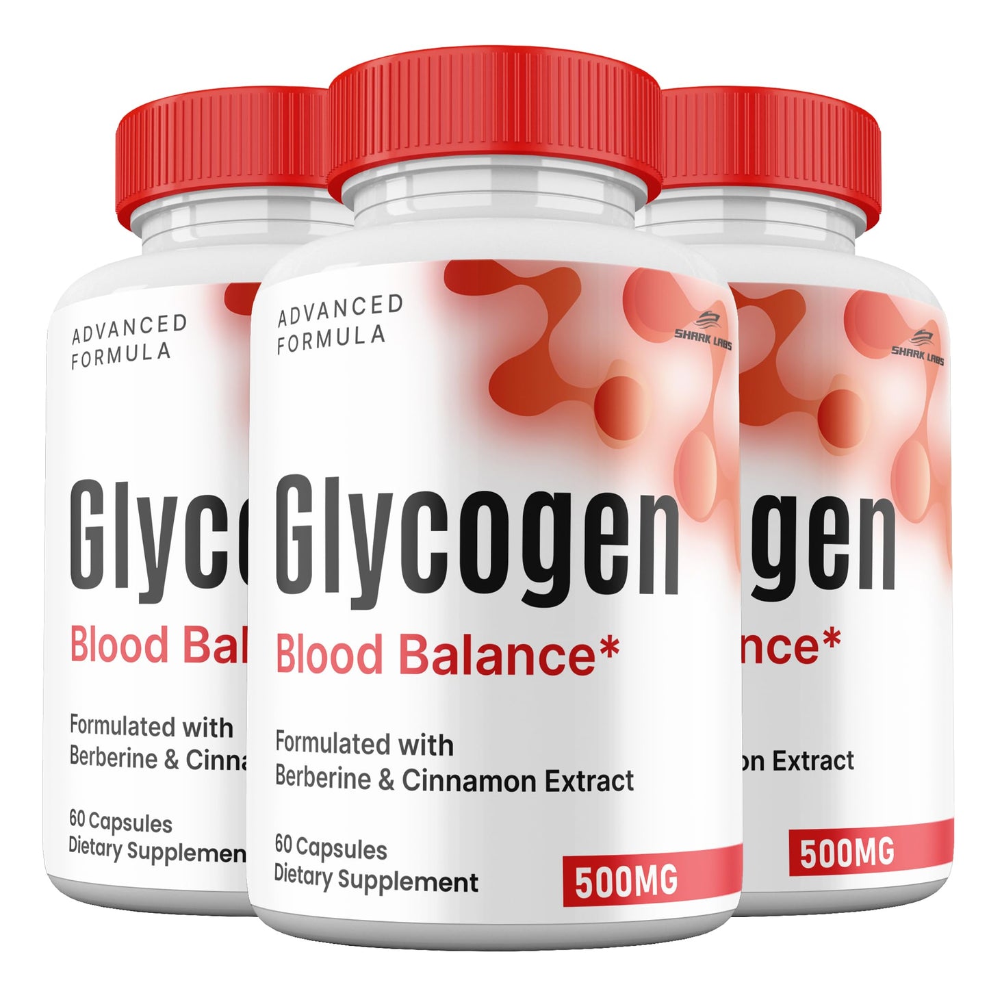 Shark Labs Glycogen Blood Balance Capsules, 60 Capsules