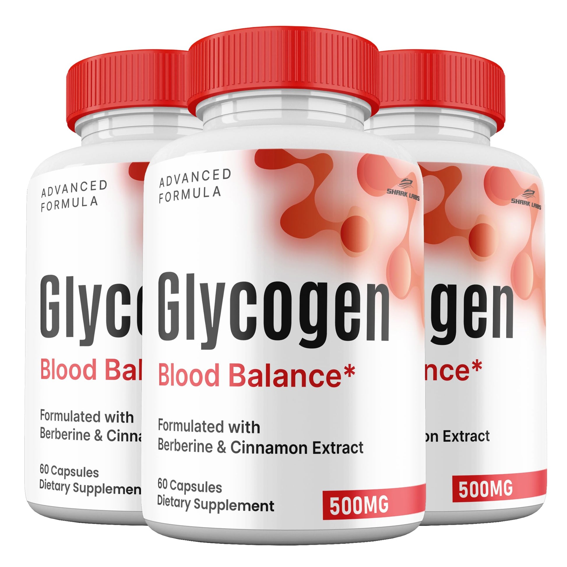 Shark Labs Glycogen Blood Balance Capsules, 60 Capsules